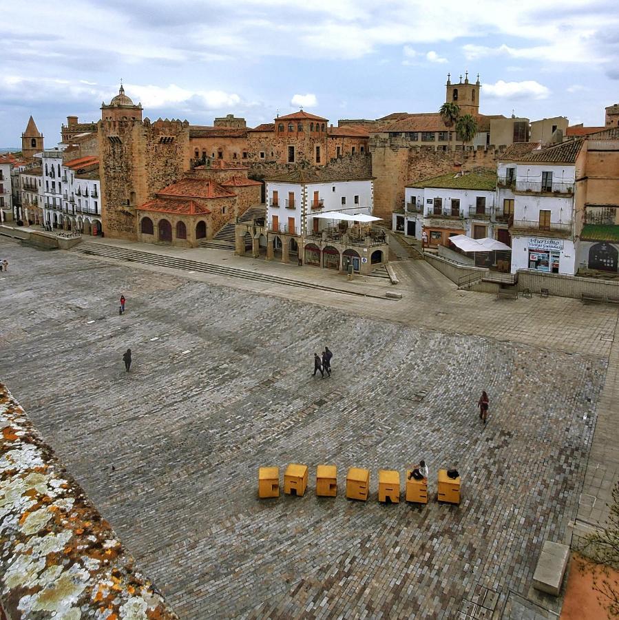 Hostal Martes Caceres Plaza Mayor - Tercer Piso Sin Ascensor Bagian luar foto
